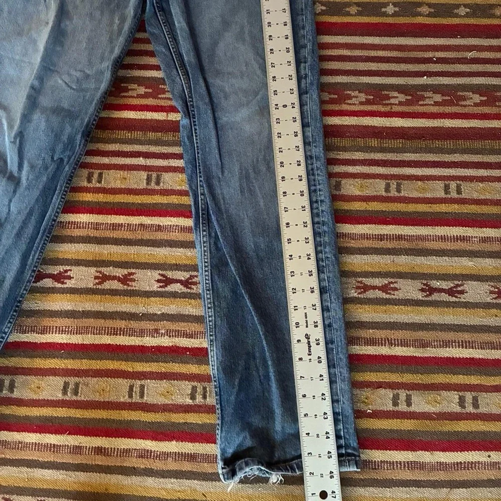 Levis 550 Relaxed Fit Tapered Leg Blue Denim Jeans Mens W40 L34 Medium Wash